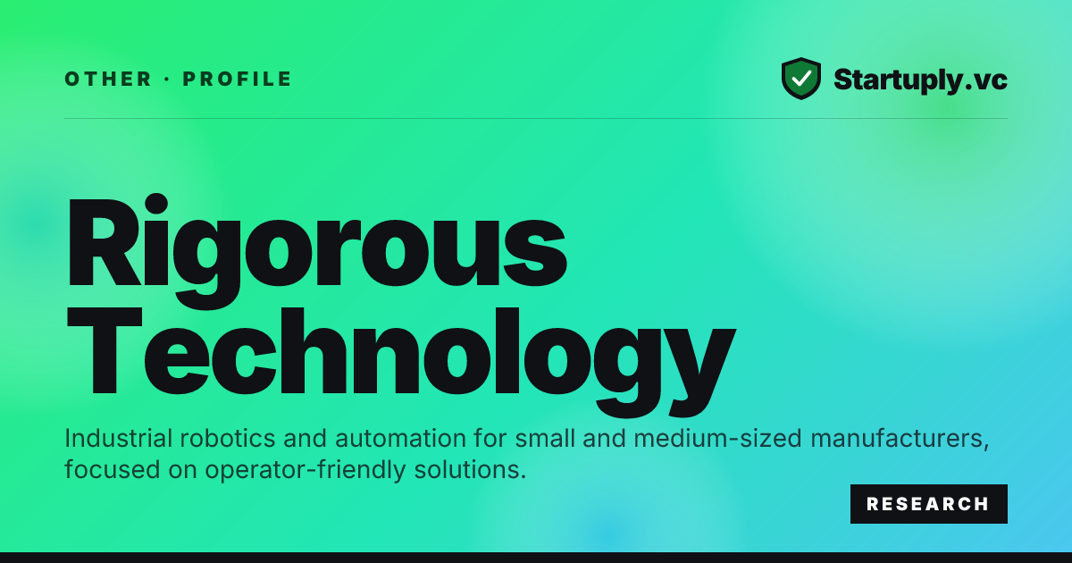 Startuply.vc: Rigorous Technology